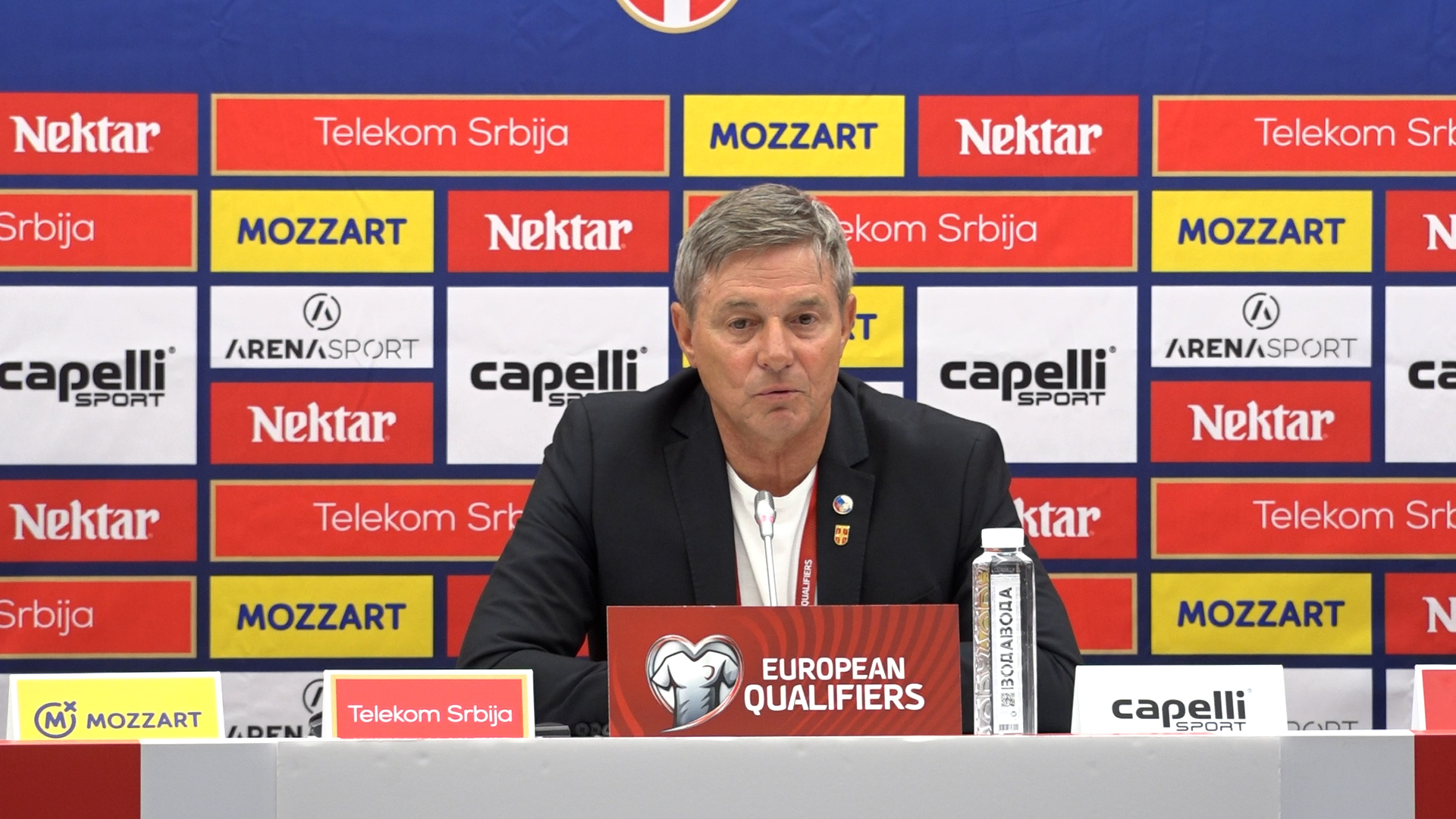 Beograd, Dragan Stojkovic, selektor fudbalske reprezentacije Srbije, o ponasanju navijaca i kritikama Beograd, Dragan Stojkovic, selektor fudbalske reprezentacije Srbije, o ponasanju navijaca i kritikama